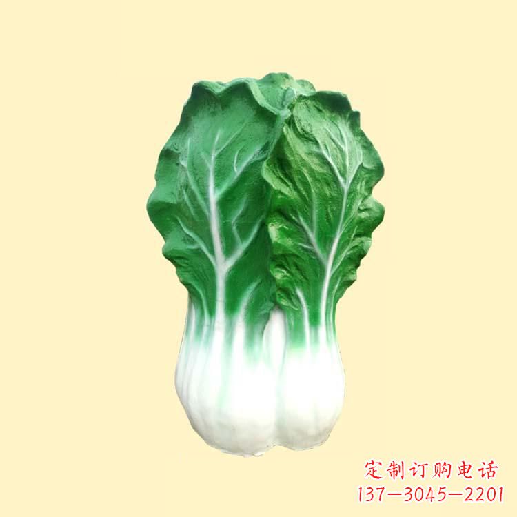 黑龙江白菜卡通雕塑