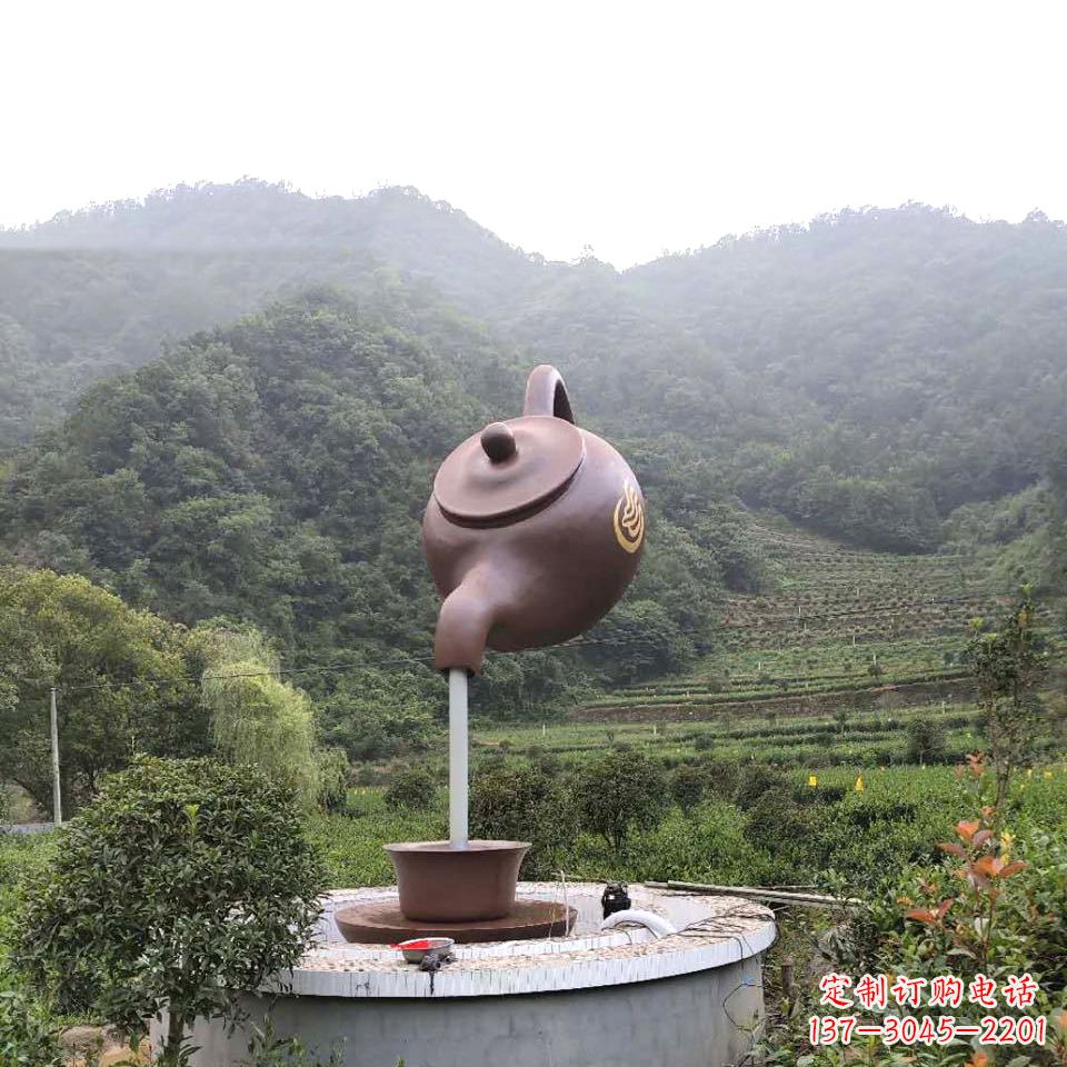 黑龙江玻璃钢天壶喷泉