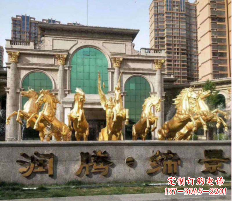 黑龙江不锈钢阿波罗战车雕塑