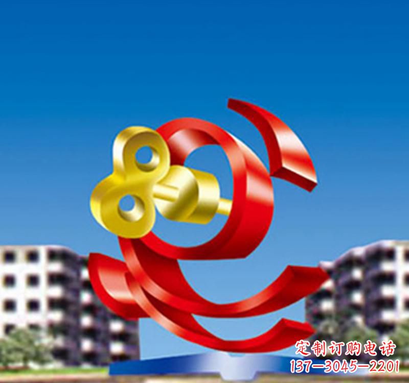 黑龙江不锈钢飘带雕塑给公园景观带来独特美感