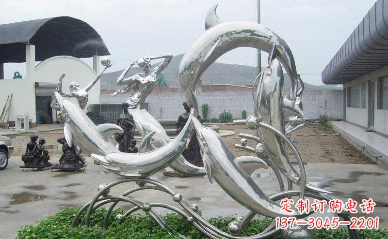 黑龙江不锈钢海豚的灵动嬉戏