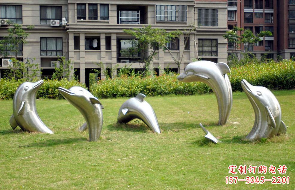 黑龙江不锈钢海豚传承海洋文化的象征