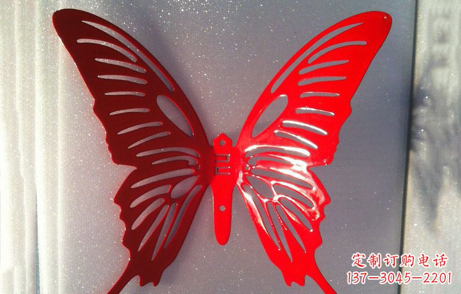 黑龙江不锈钢蝴蝶雕塑让蝴蝶飞跃展现灿烂美丽