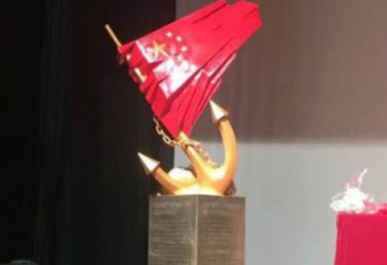 黑龙江五星红旗雕塑传承中国革命精神