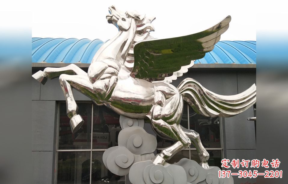 黑龙江不锈钢飞马雕塑艺术的精髓