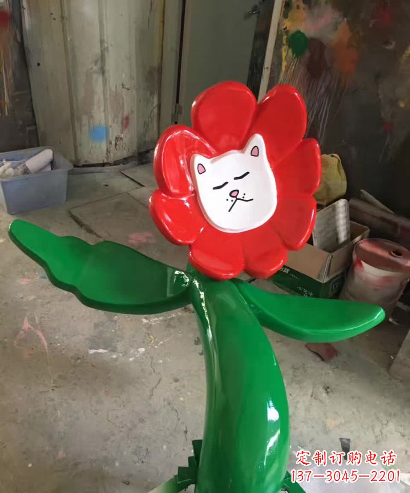 黑龙江不锈钢太阳花雕塑美丽的景观装饰