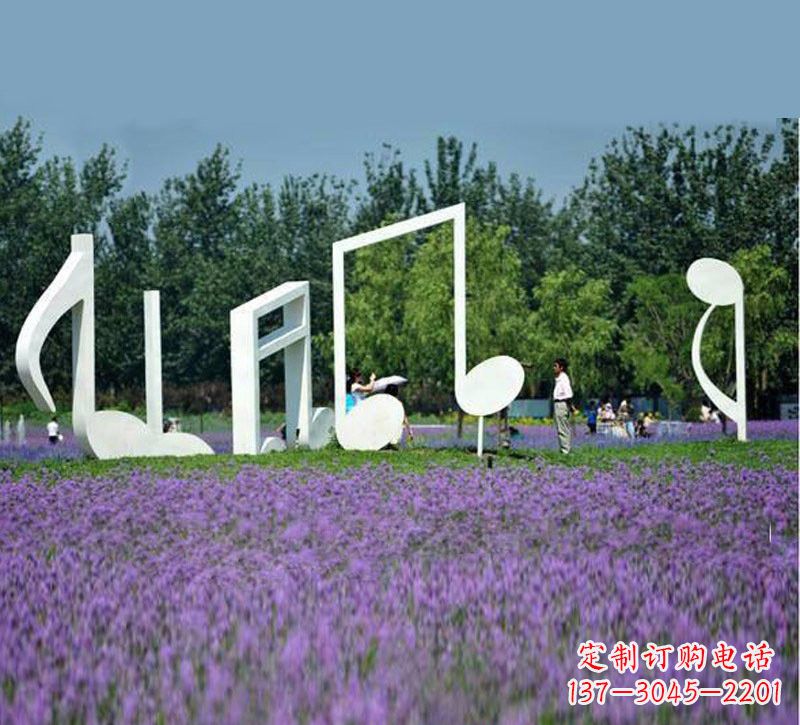黑龙江不锈钢音符雕塑音乐与艺术的完美结合