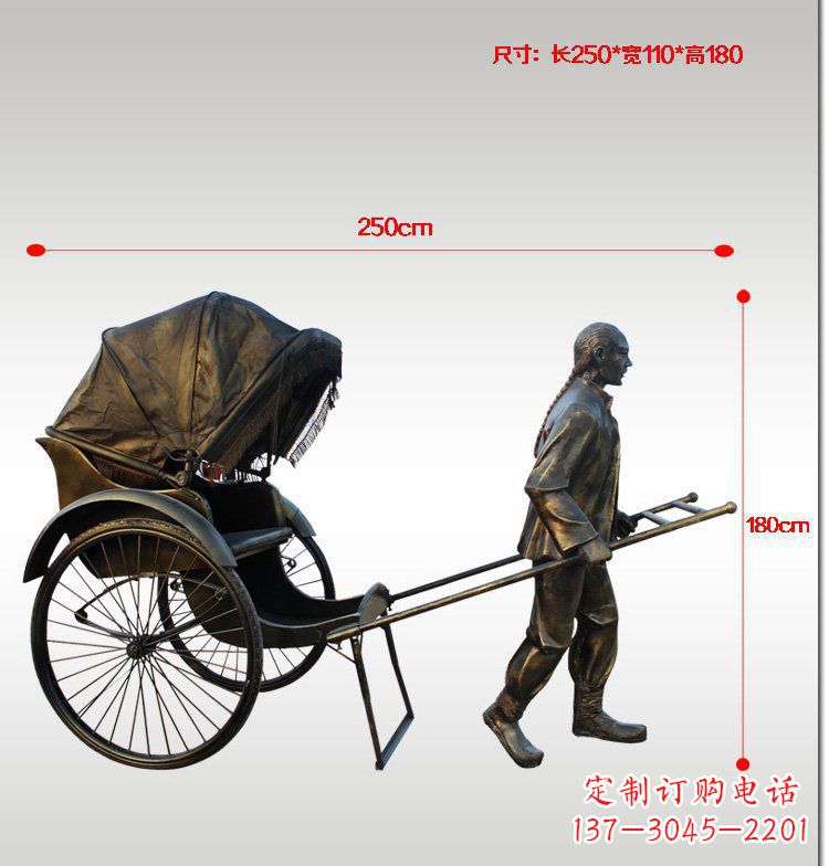 黑龙江车夫雕塑传承中华文化的精神象征