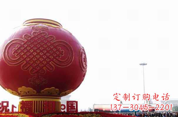 黑龙江不锈钢灯笼雕塑——美丽城市的艺术装饰