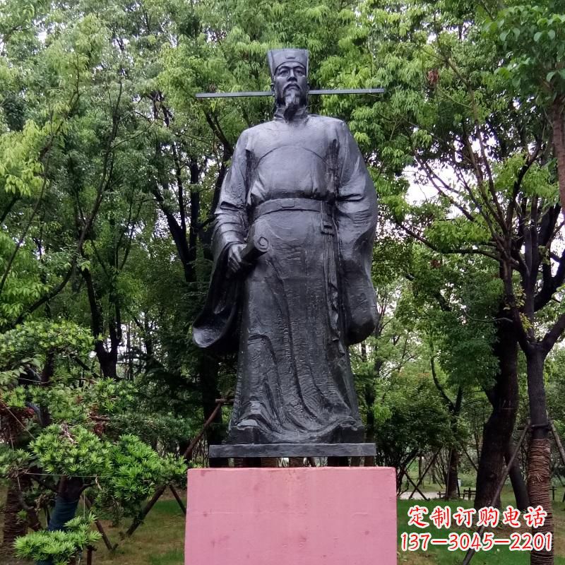 黑龙江铜雕陶渊明——传承古代文学精髓