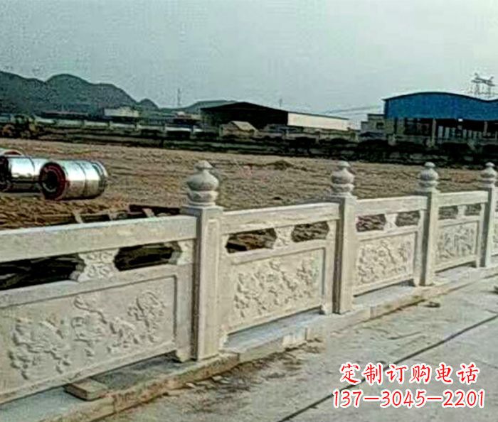 黑龙江精美大理石栏板雕塑