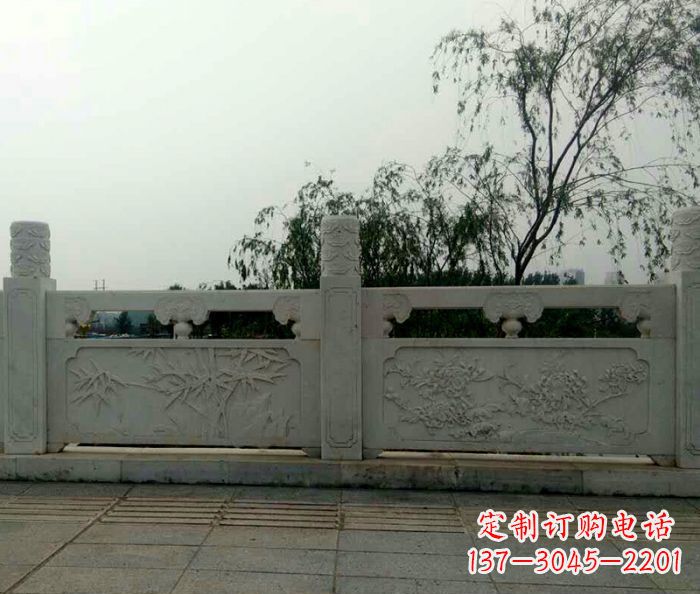 黑龙江精美大理石栏板石雕