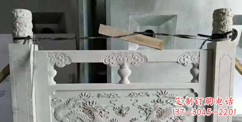 黑龙江大理石龙浮雕栏板雕塑