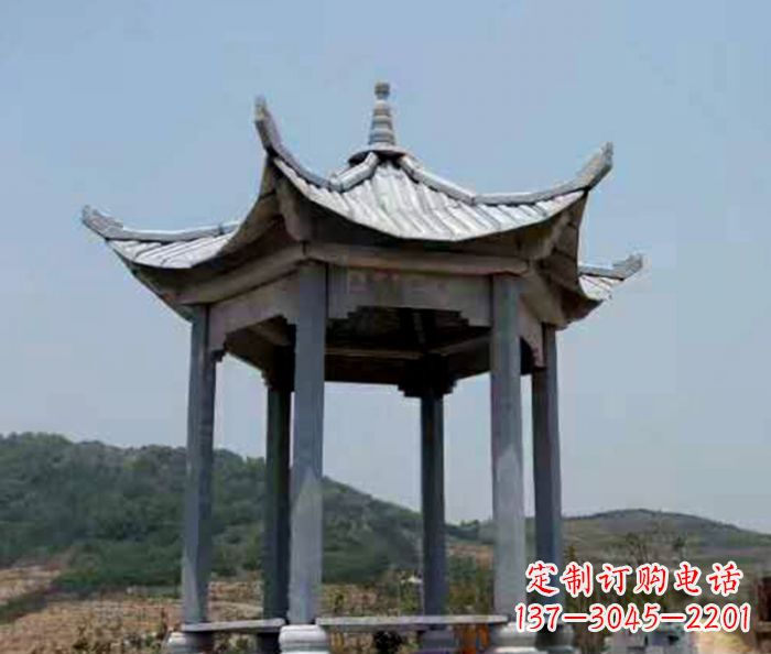 黑龙江仿古石雕凉亭