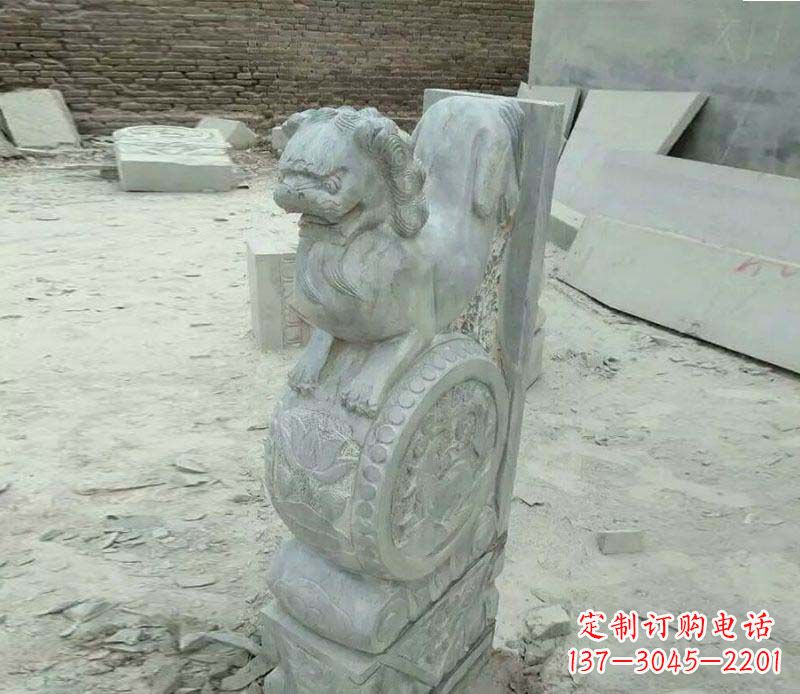 黑龙江精美石门墩雕塑，缔造绝色佳作
