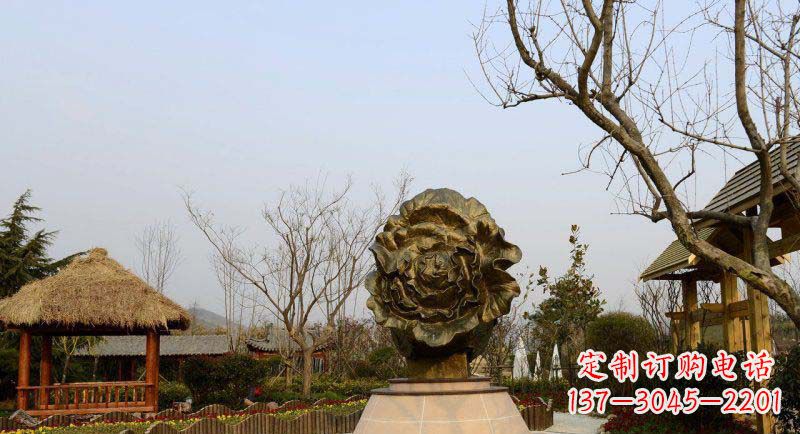黑龙江公园大白菜景观铜雕