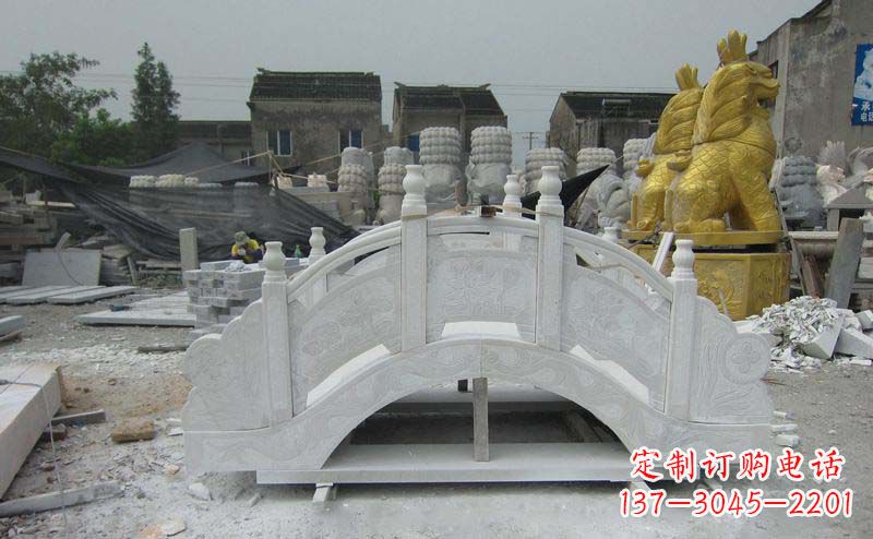 黑龙江精美的大理石拱桥雕塑