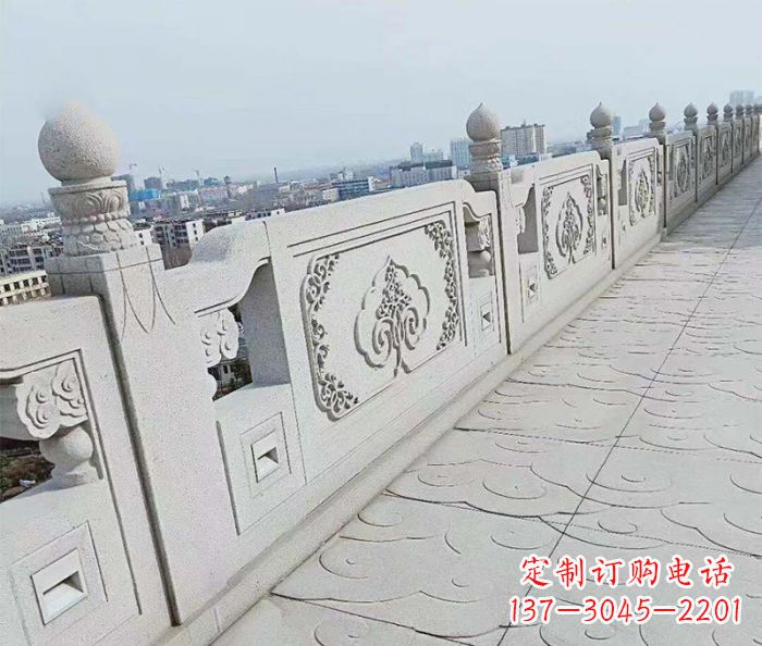 黑龙江精美大理石栏板雕塑