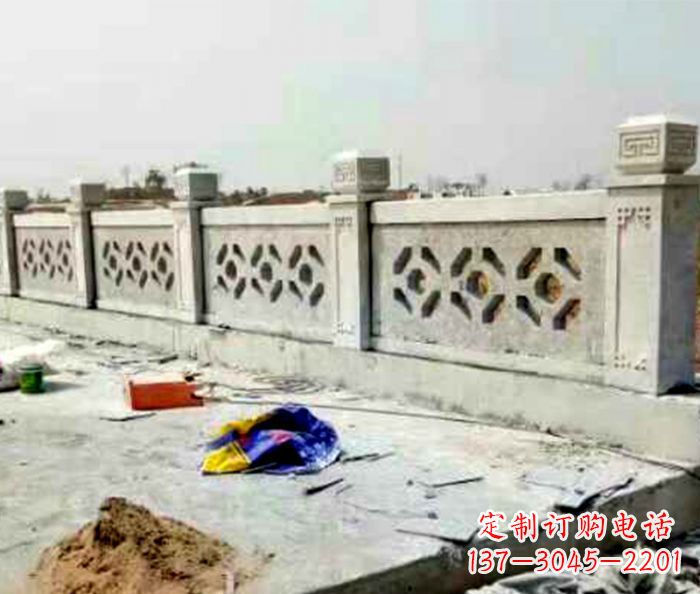 黑龙江公园大理石栏板石雕