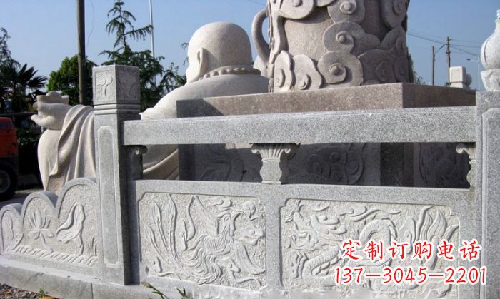 黑龙江公园景观大理石栏板石雕