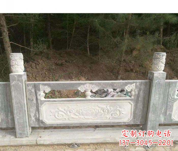 黑龙江大理石栏板石雕艺术品