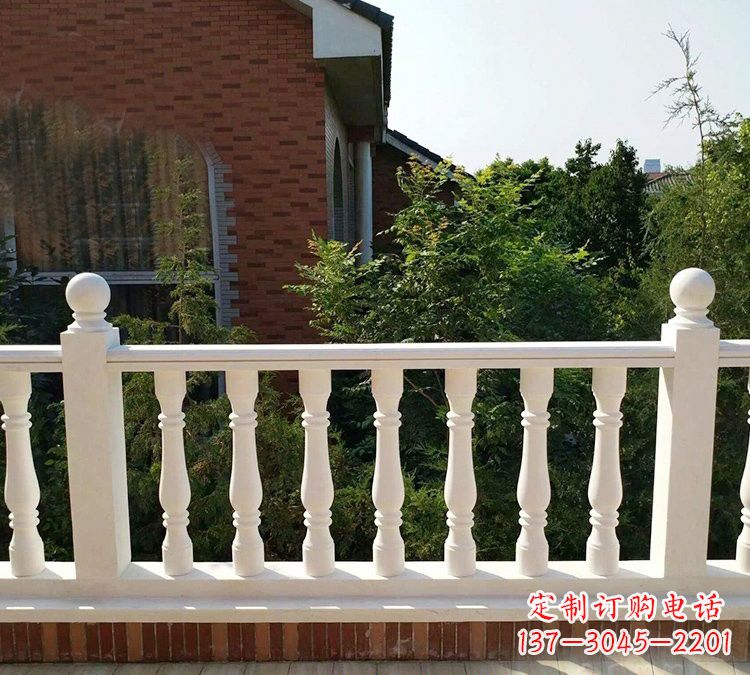 黑龙江汉白玉欧式栏杆石雕