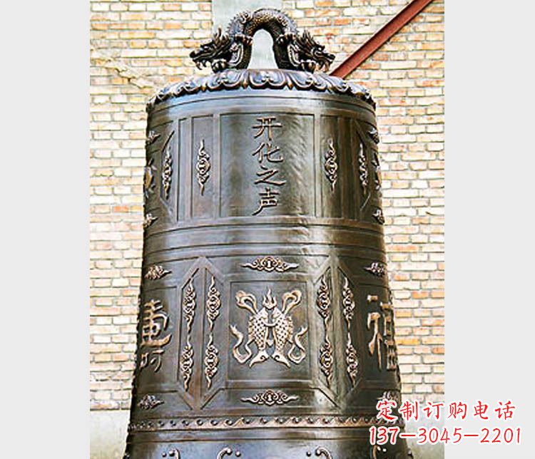 黑龙江金光寺景观铜钟—让你的家园完美演绎传统韵味