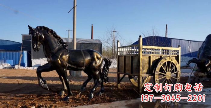 黑龙江华丽复古，名车贵族，精美马车雕塑