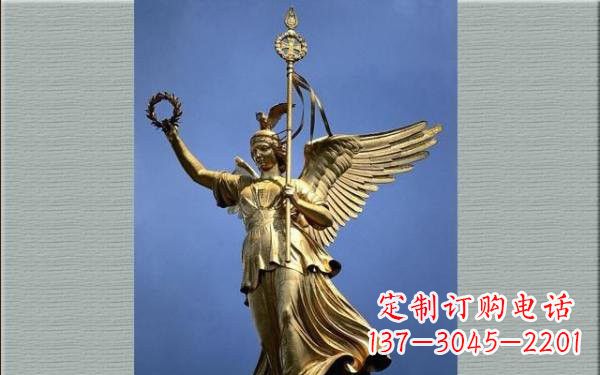 黑龙江优雅的胜利女神铜雕