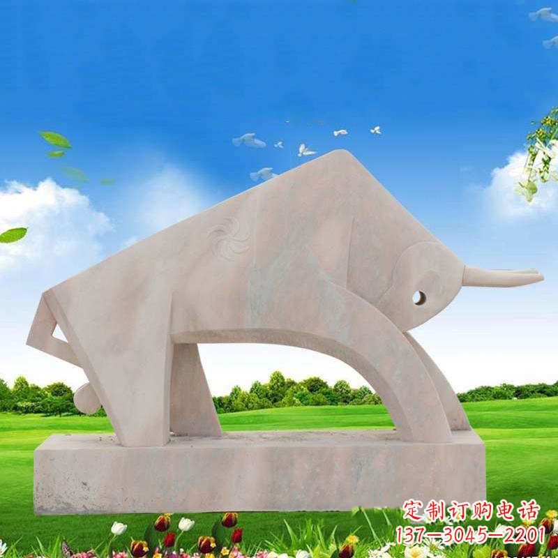 黑龙江中领雕塑-生肖牛雕塑