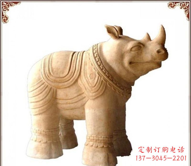 黑龙江中领雕塑：精致的水牛雕塑