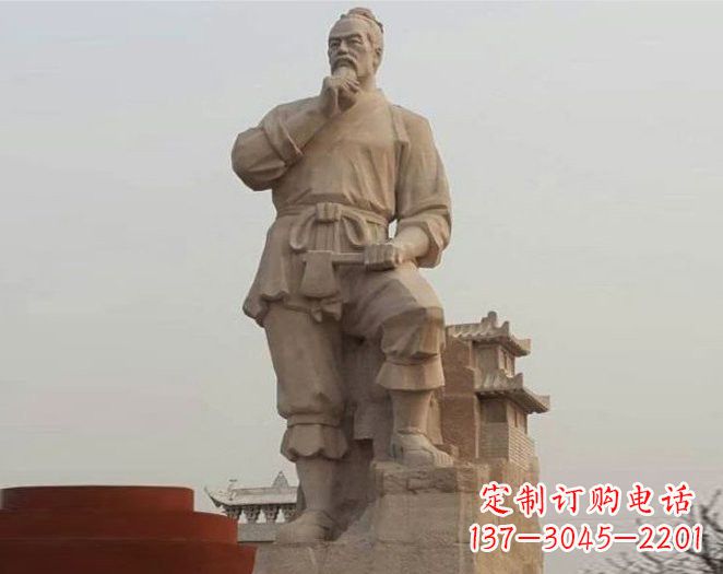 黑龙江重拾古代风采，中领雕塑打造高贵的鲁班雕塑