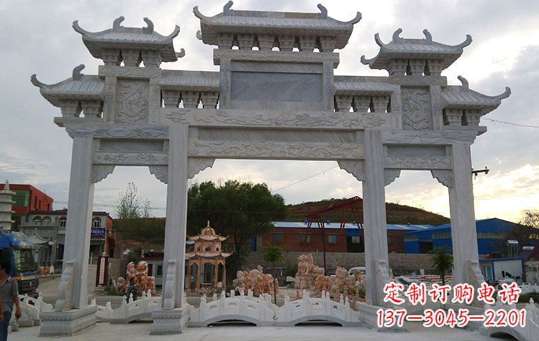 黑龙江石牌坊雕刻