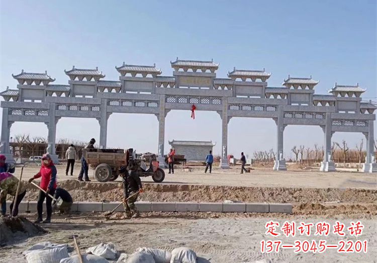 黑龙江石牌坊九楼