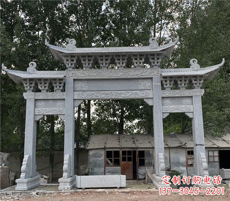 黑龙江石牌坊石雕牌坊