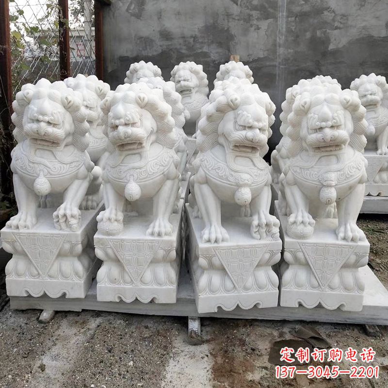 黑龙江天安门狮子雕塑