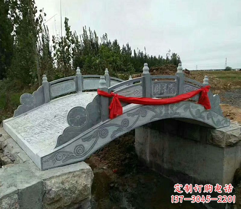黑龙江园林仿古石拱桥景观雕塑
