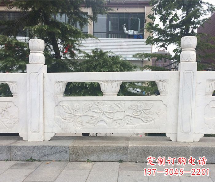 黑龙江园林景观大理石浮雕栏板 (2)