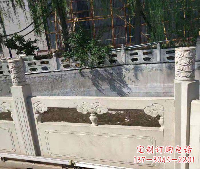 黑龙江园林景观大理石栏板石雕 (6)