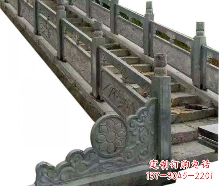 黑龙江园林景观仿古石雕栏板 (4)