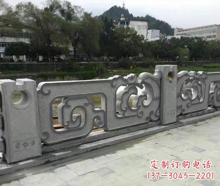黑龙江园林景观仿古石雕栏板_1
