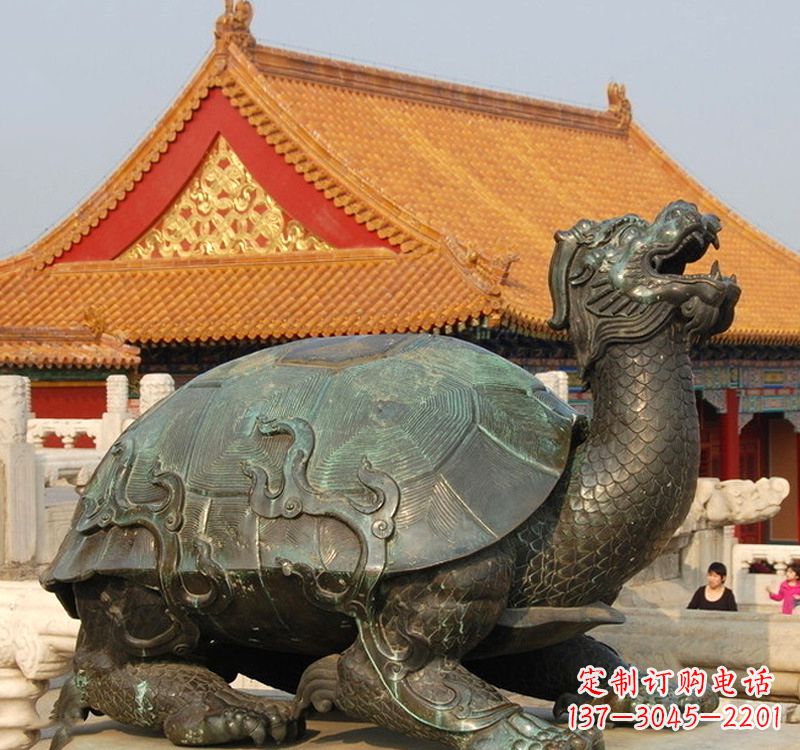 黑龙江招财龙龟铜雕塑